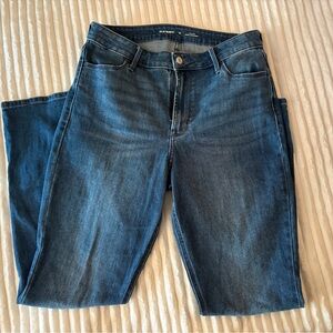 Old Navy Dark Blue Straight Leg Jeans